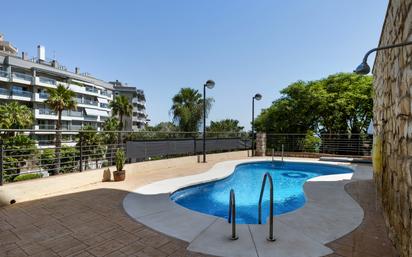 Piscina de Casa adosada en venda en Benalmádena amb Aire condicionat, Terrassa i Piscina
