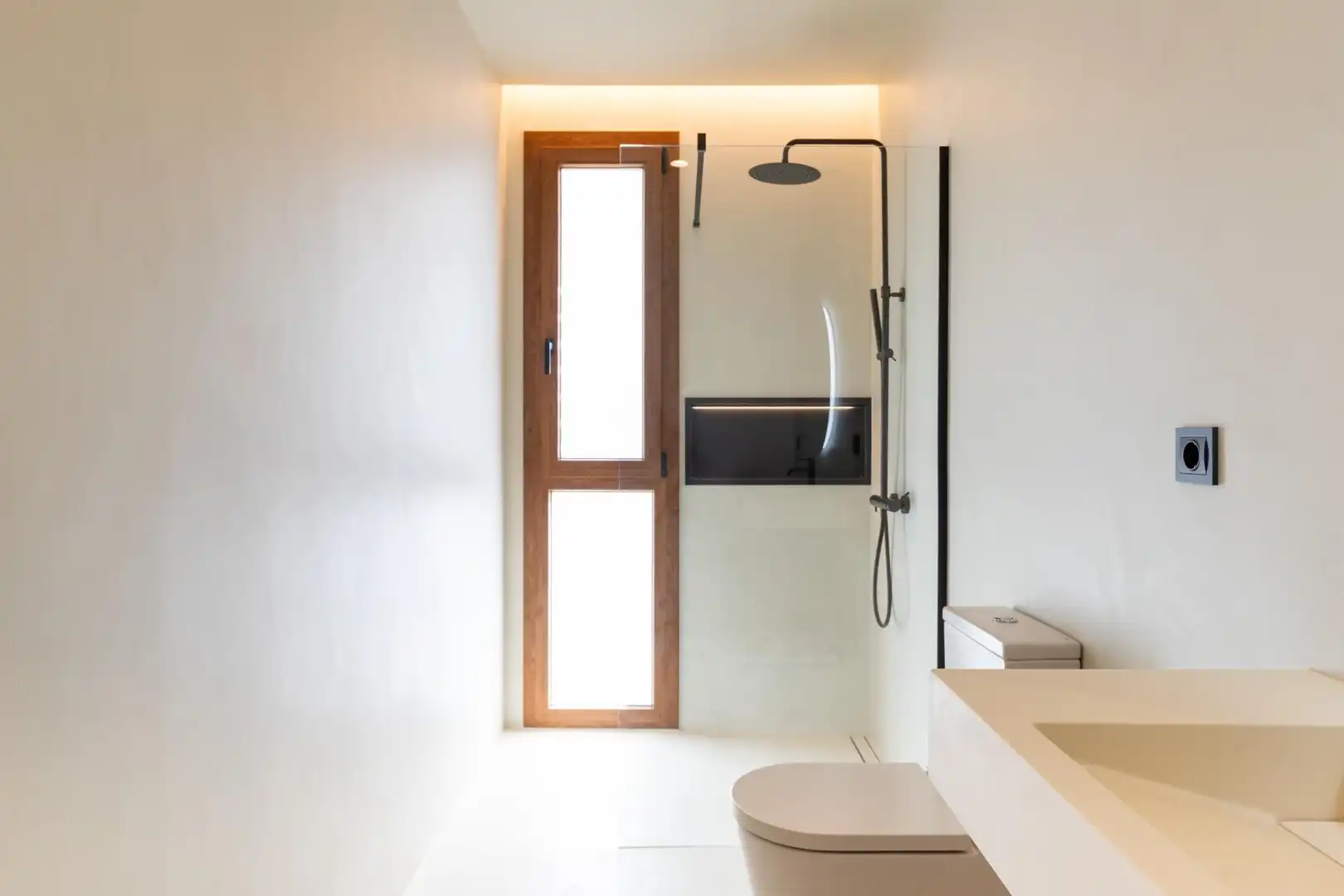 Baño de Casa o chalet en venta en L'Ampolla con Aire acondicionado, Calefacción y Jardín privado