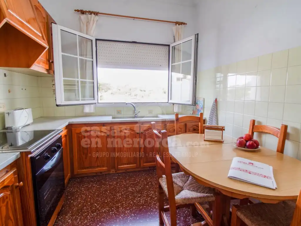 Cuina de Casa o xalet en venda en Es Castell amb Calefacció i Terrassa