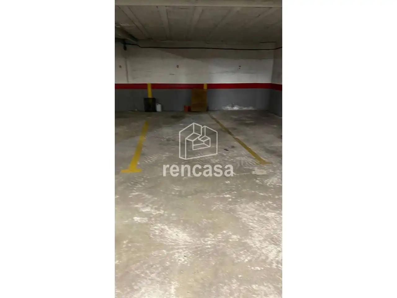 Parking of Flat for rent in Lleida  with Air Conditioner, Heating and Parquet flooring