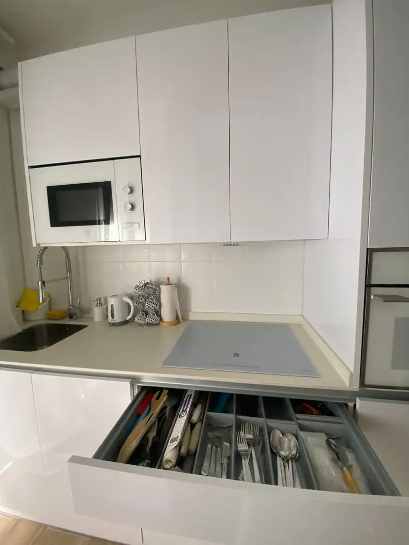 Cocina de Piso de alquiler en Madrid con Calefacción