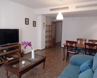 Living room of Flat to rent in  Valencia Capital  with Air Conditioner, Storage room and Furnished