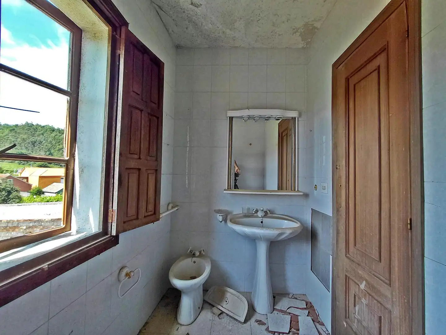 Bany de Casa o xalet en venda en Portas amb Jardí privat i Traster