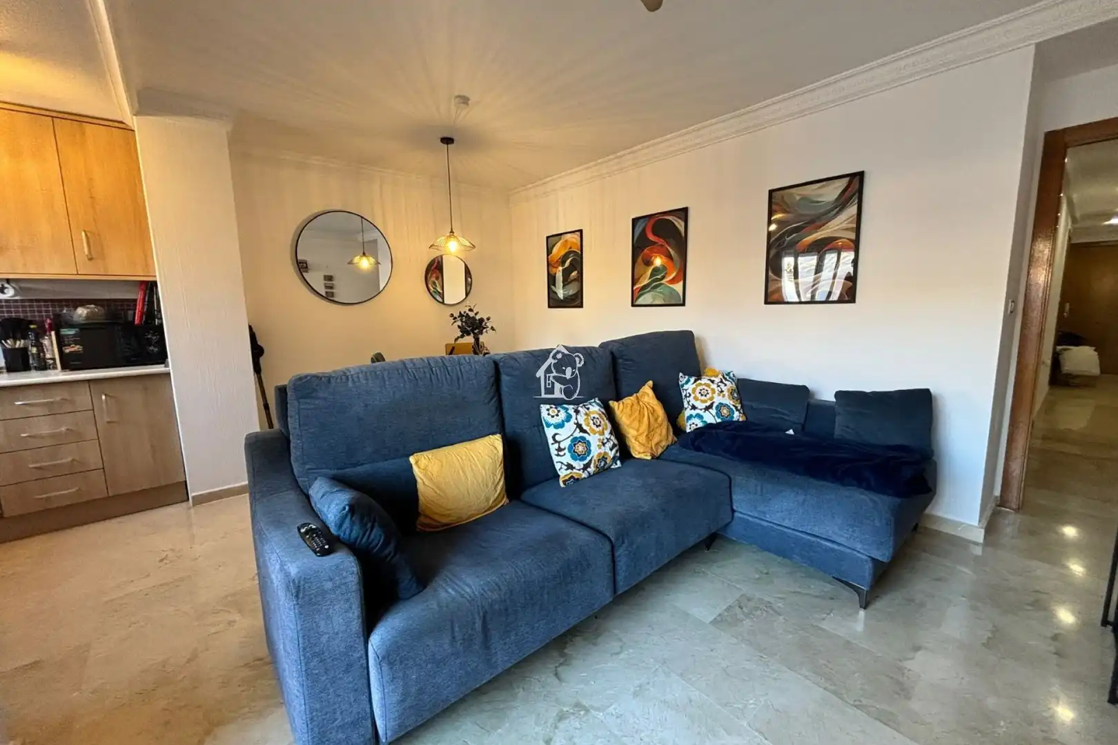 Sala de estar de Apartamento en venta en Benijófar con Terraza, Piscina y Amueblado