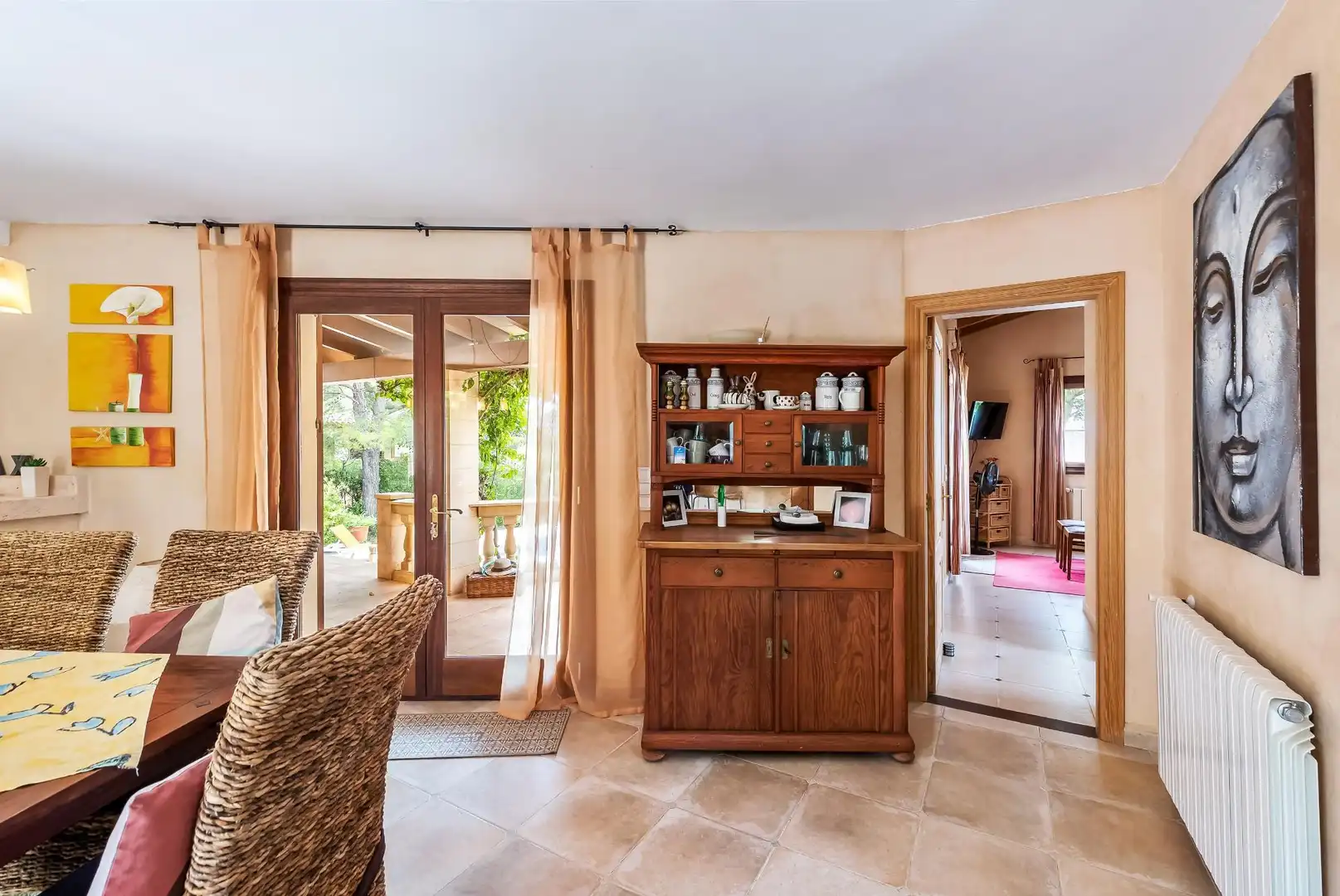 Living room of Houses for sale in Artà  with Air Conditioner, Heating and Terrace