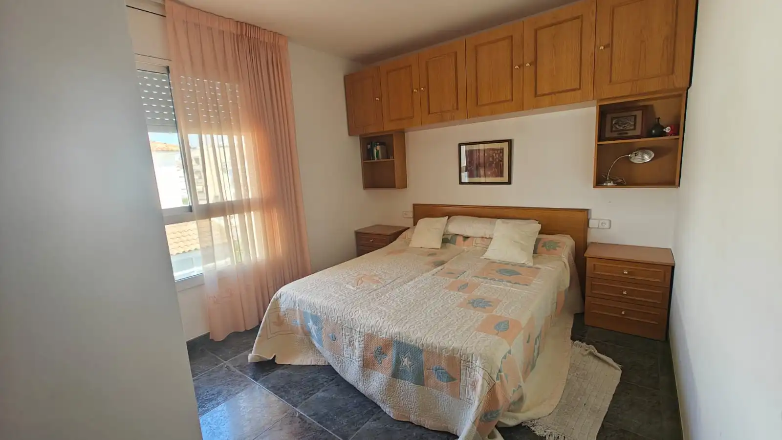 Schlafzimmer von Wohnung zum Verkauf in Cunit mit Klimaanlage, Heizung und Terrasse