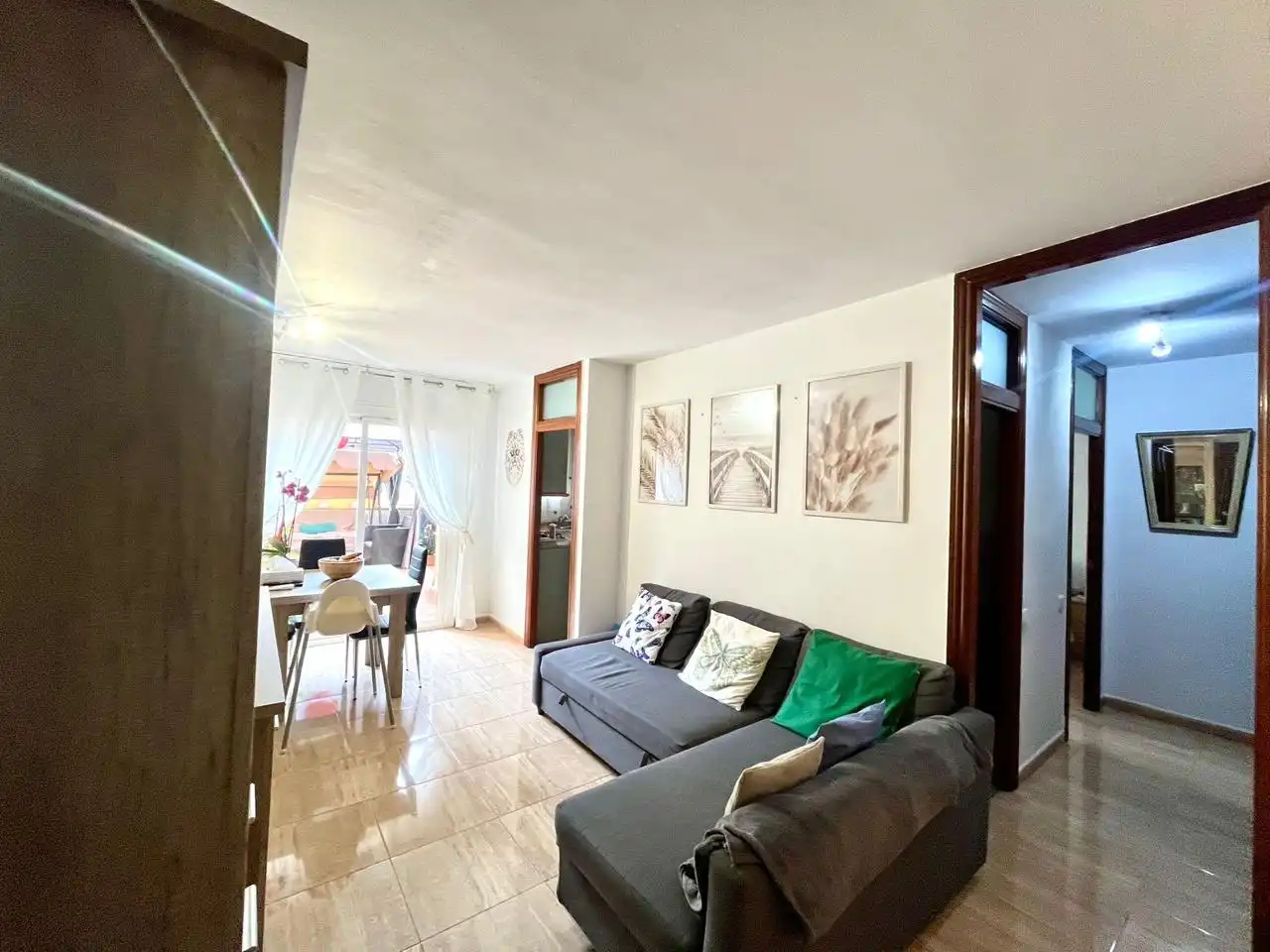 Vista exterior de Piso en venta en Mataró con Aire acondicionado y Terraza