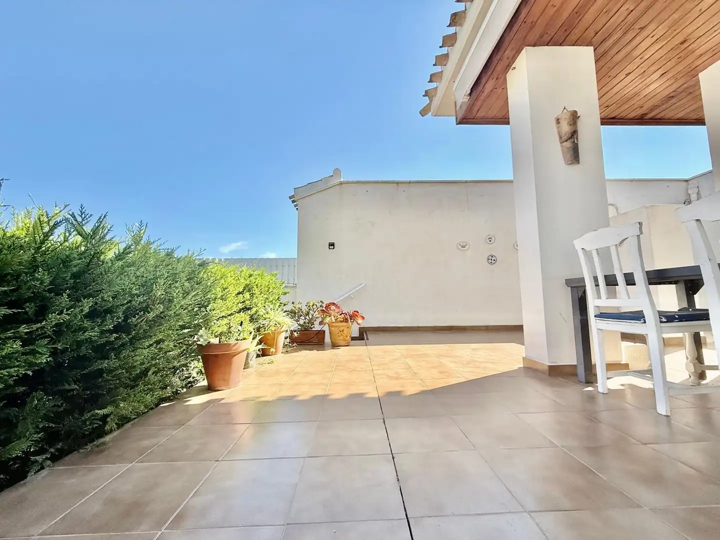 Terrassa de Casa o xalet en venda en Orihuela amb Aire condicionat, Jardí privat i Terrassa