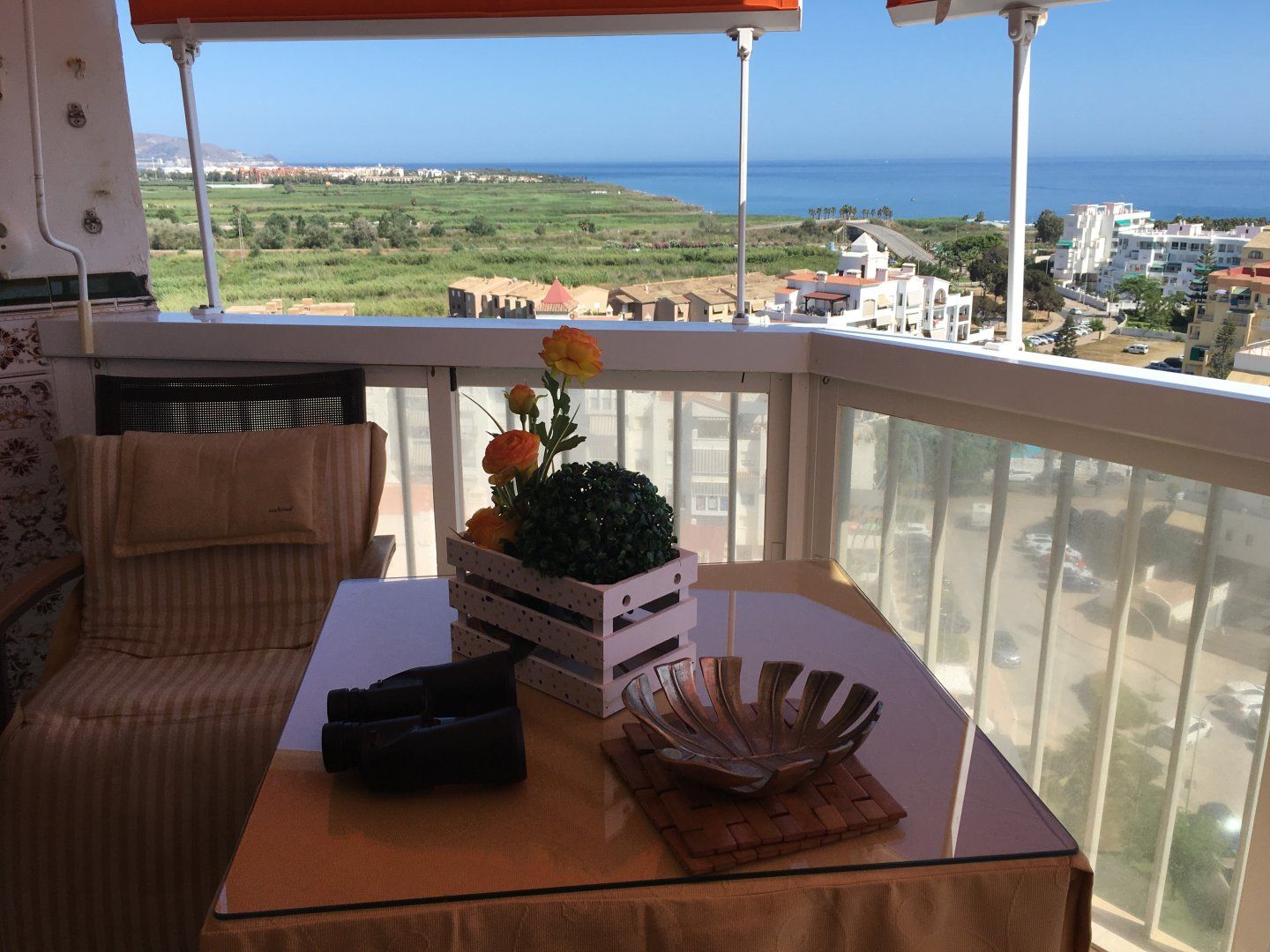 Exterior view of Flat for sale in Salobreña  with Air Conditioner, Terrace and Swimming Pool