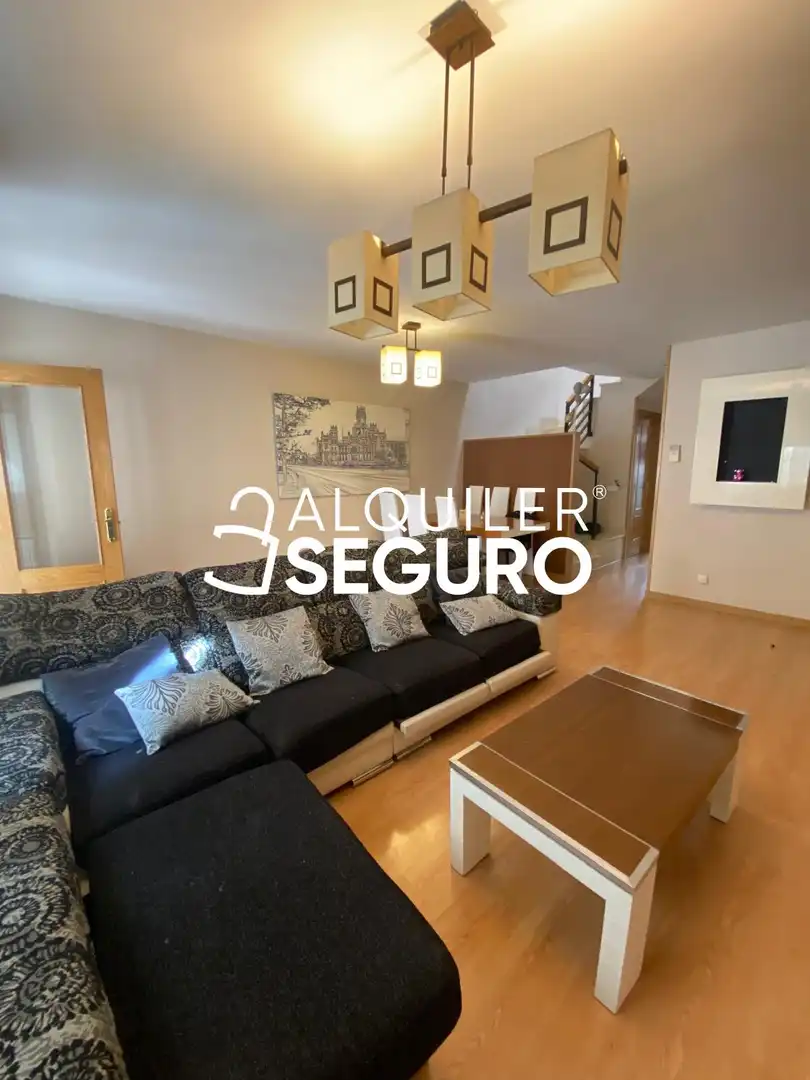Sala de estar de Casa o chalet de alquiler en Guadalajara con Aire acondicionado, Calefacción y Terraza