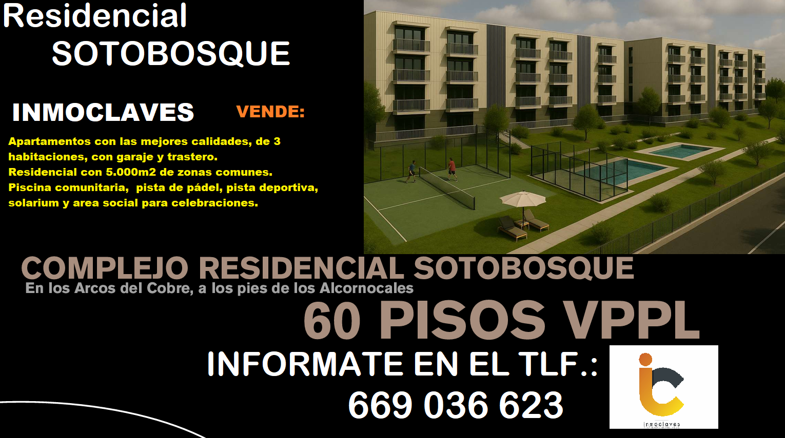 Vista exterior de Pis en venda en Algeciras amb Terrassa, Traster i Piscina comunitària