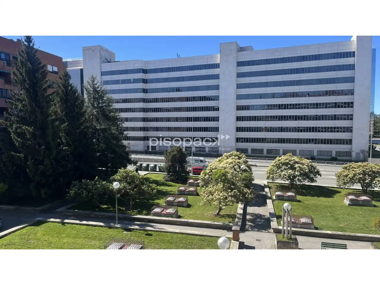 Exterior view of Flat for sale in  Pamplona / Iruña  with Heating, Terrace and Storage room