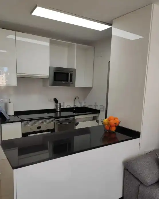 Küche von Wohnung zur Miete in La Pobla de Farnals mit Klimaanlage, Heizung und Terrasse