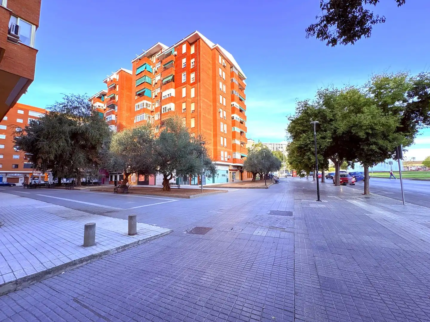 Vista exterior de Piso en venta en Badajoz con Balcón