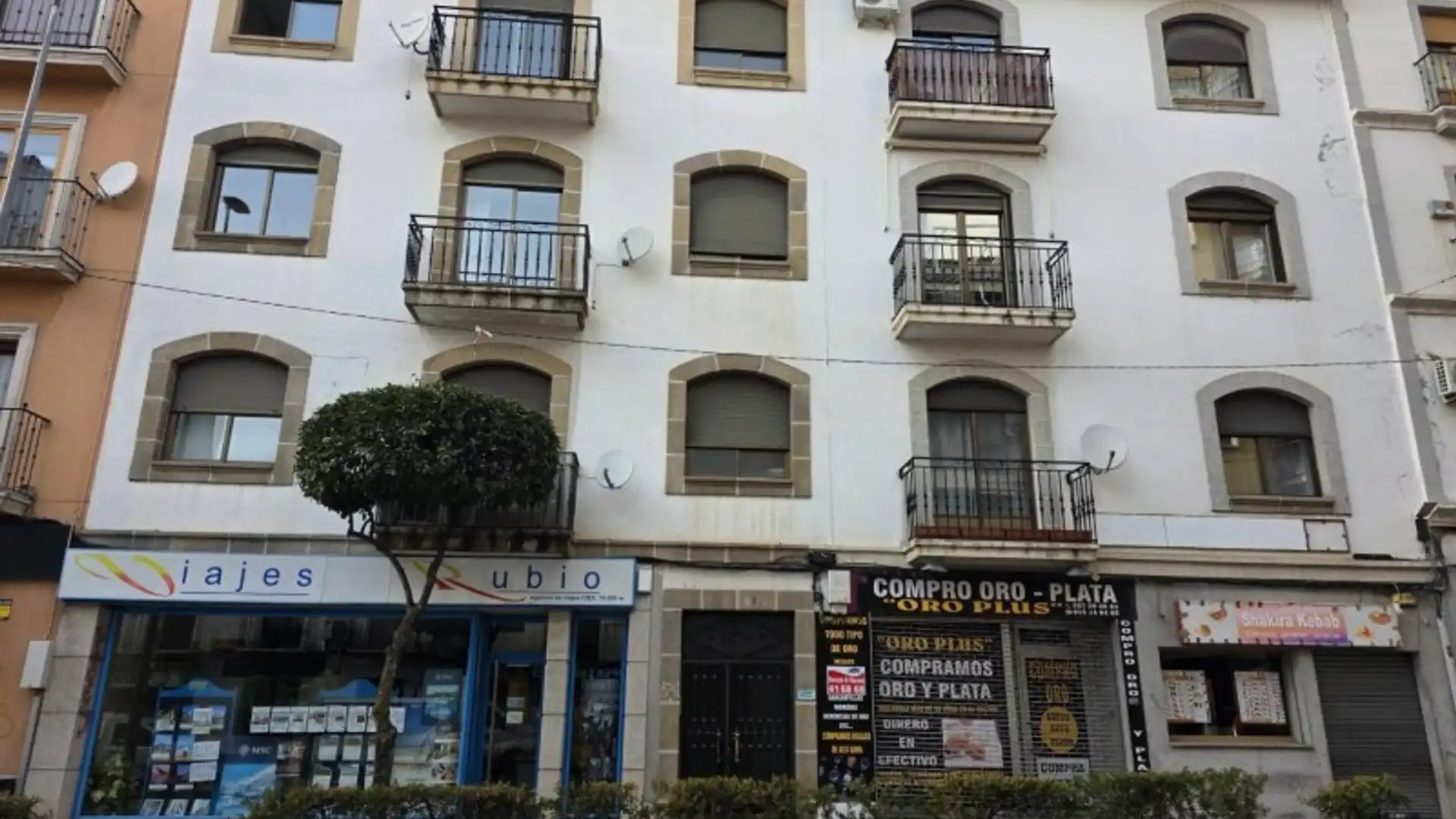 Vista exterior de Piso en venta en Plasencia con Jardín privado y Balcón