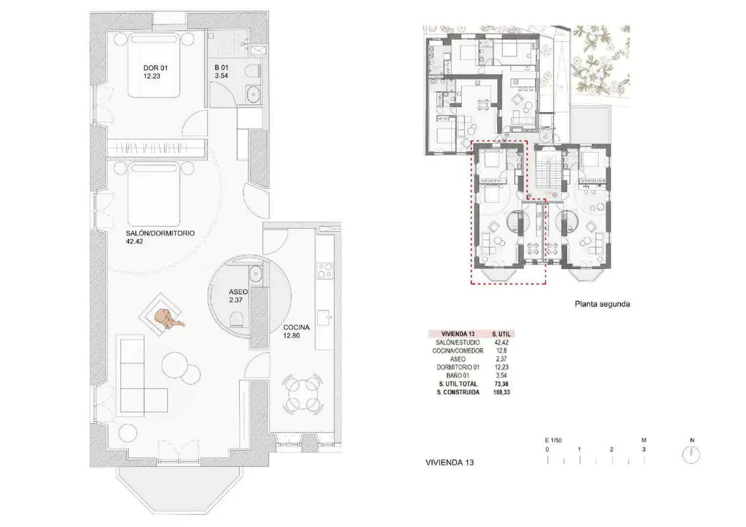 Apartament amb terrassa en venda a Centro, imagen 11
