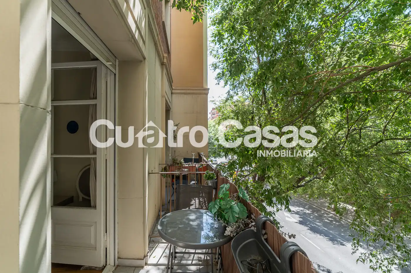 Exterior view of Flat for sale in Barcelona  with Air Conditioner, Heating and Parquet flooring
