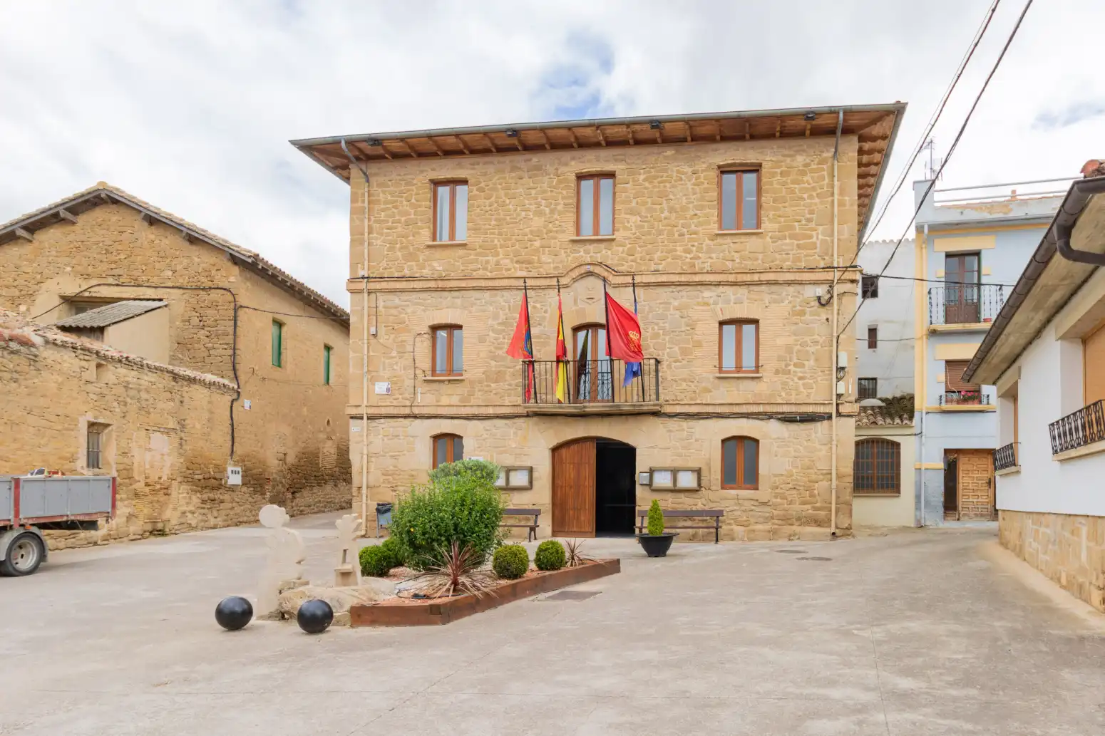 Vista exterior de Casa o chalet en venta en Beire con Trastero y Balcón