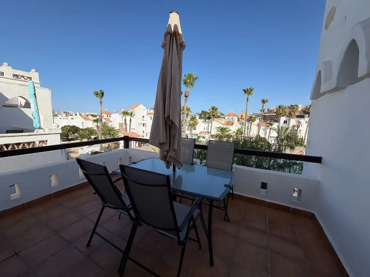 Terrace of Apartments for sale in Roquetas de Mar  with Air Conditioner, Heating and Terrace