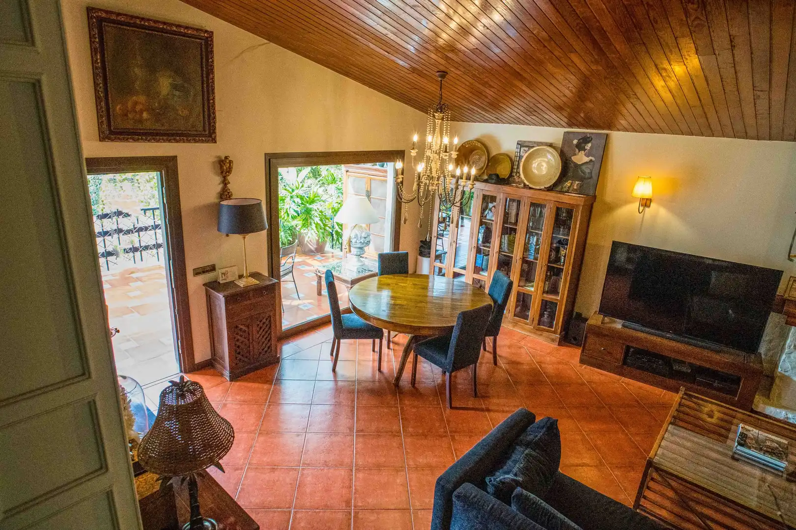 Menjador de Casa o xalet en venda en Petrer
