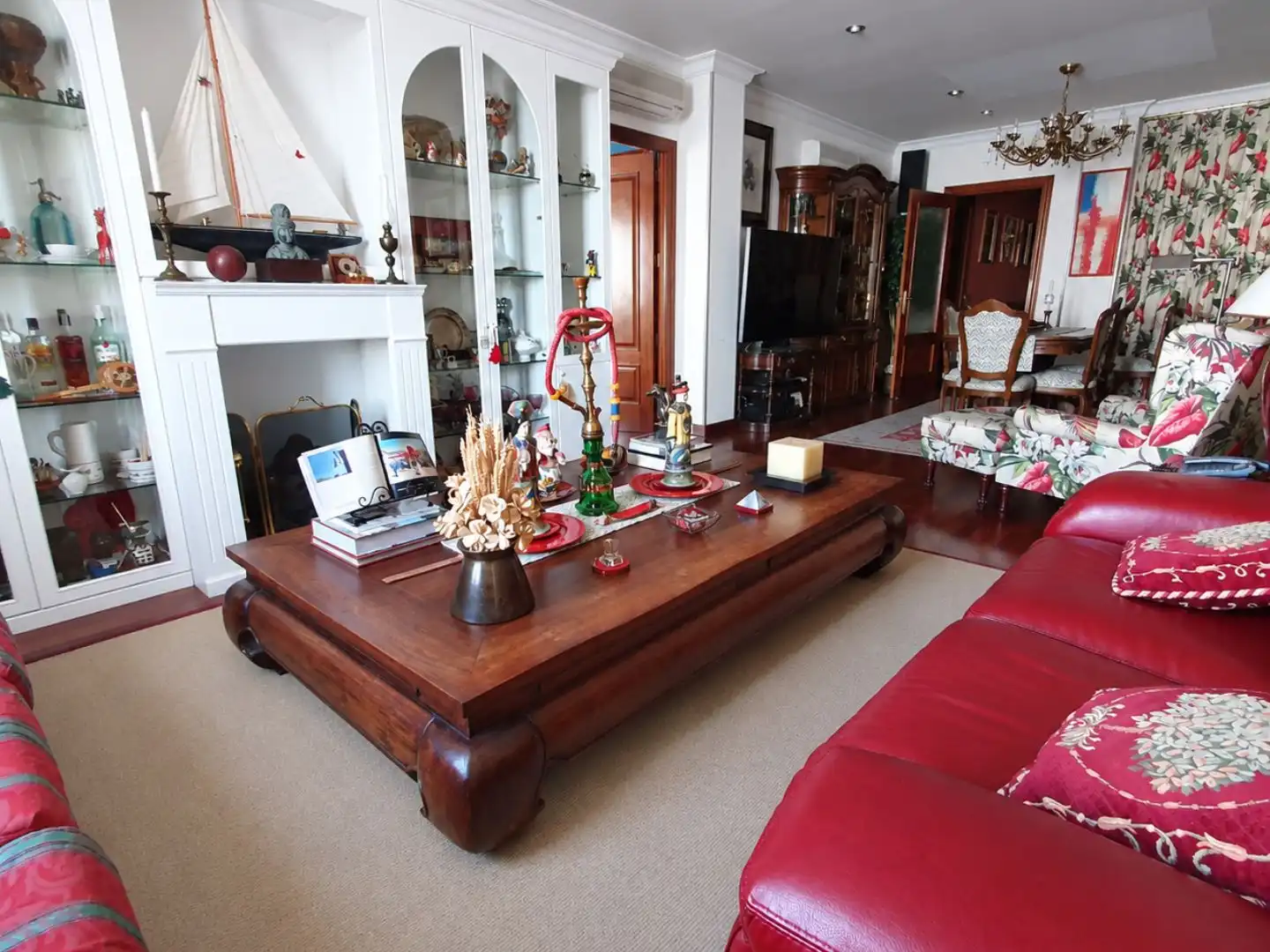 Living room of Flat for sale in  Madrid Capital  with Air Conditioner