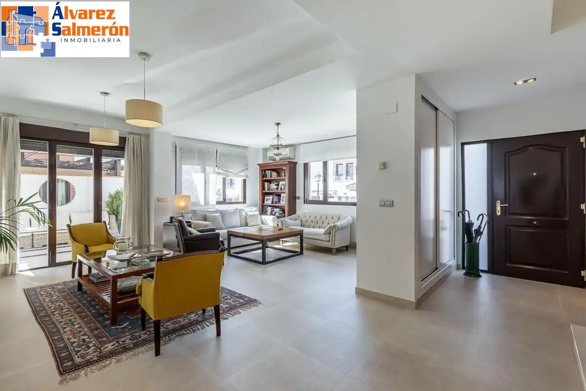 Living room of Houses for sale in Huétor Vega  with Air Conditioner, Heating and Terrace