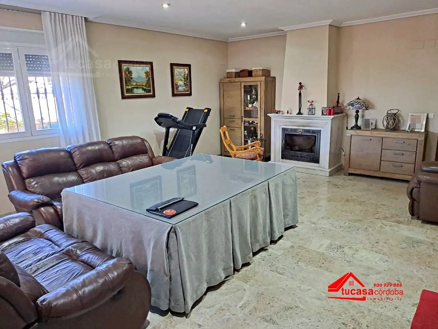 Living room of Country homes for sale in Córdoba  with Storage room and Swimming Pool
