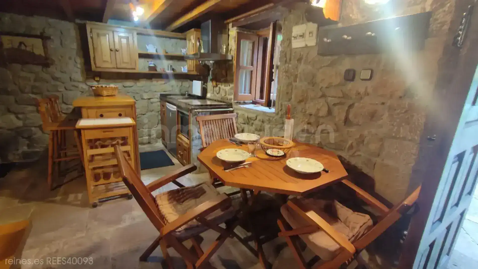 Cocina de Casa o chalet en venta en Herrerías con Calefacción, Jardín privado y Terraza
