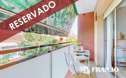 Balcony of Flat for sale in Barberà del Vallès  with Air Conditioner