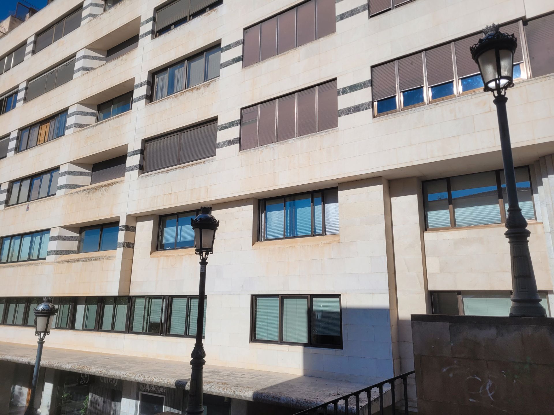 Exterior view of Flat for sale in Soria Capital   with Heating, Parquet flooring and Terrace