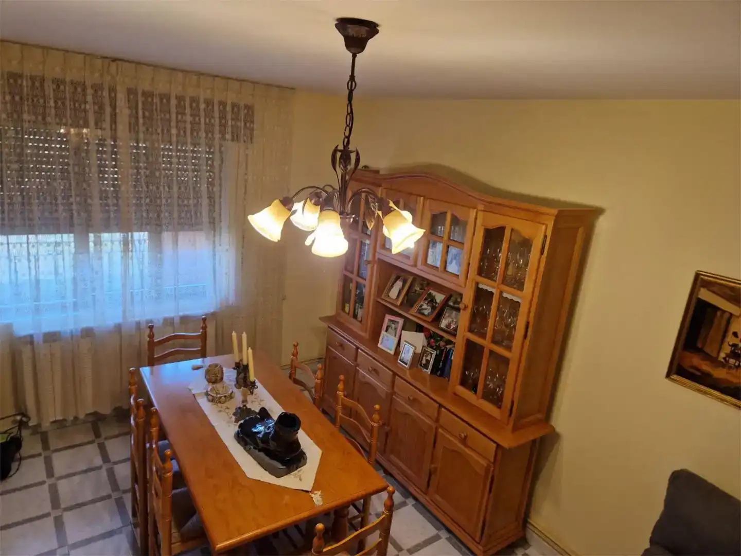 Menjador de Casa o xalet en venda en Villabrázaro amb Jardí privat, Traster i Moblat