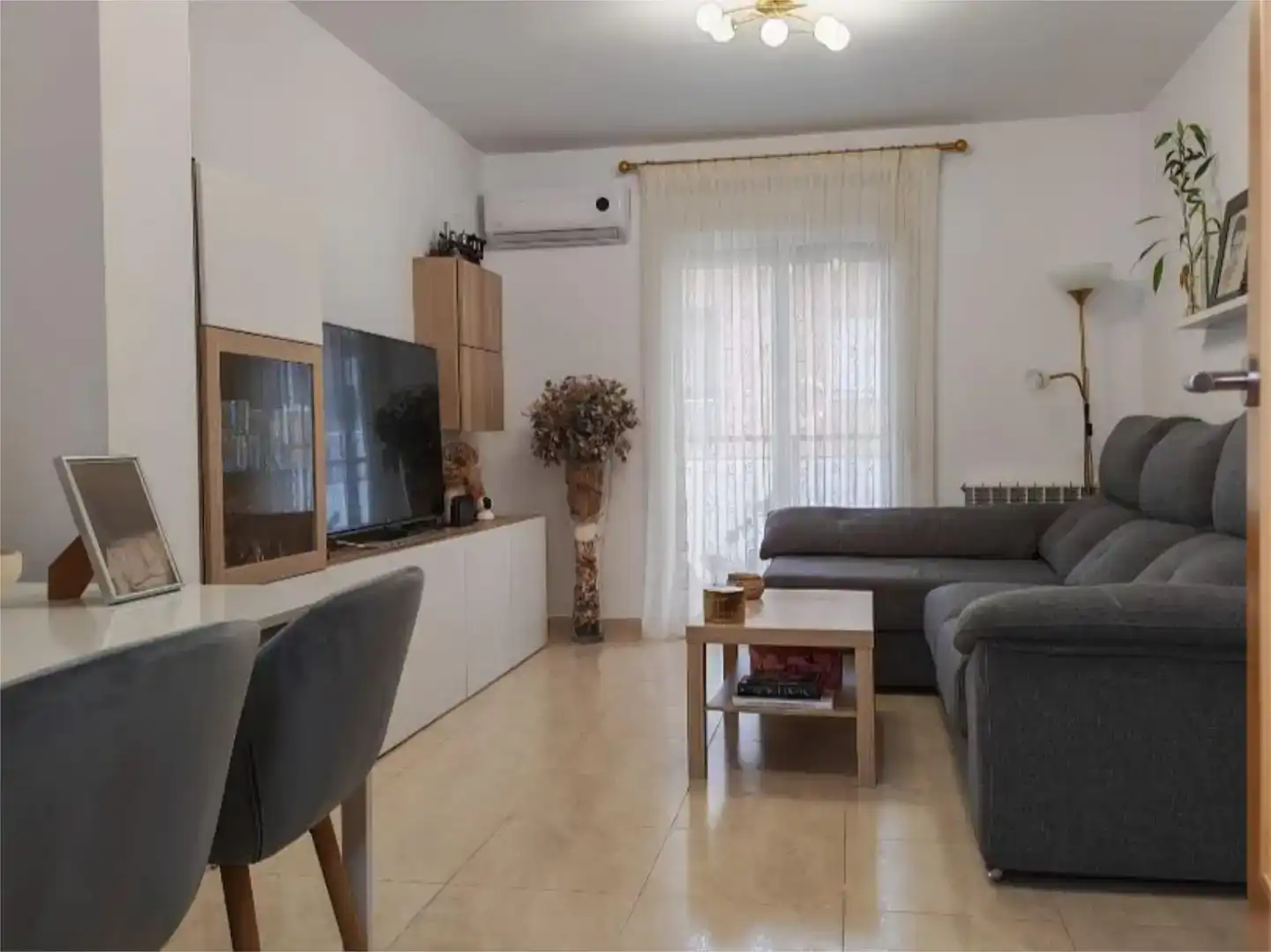 Sala d'estar de Pis en venda en Muro de Alcoy amb Aire condicionat i Balcó