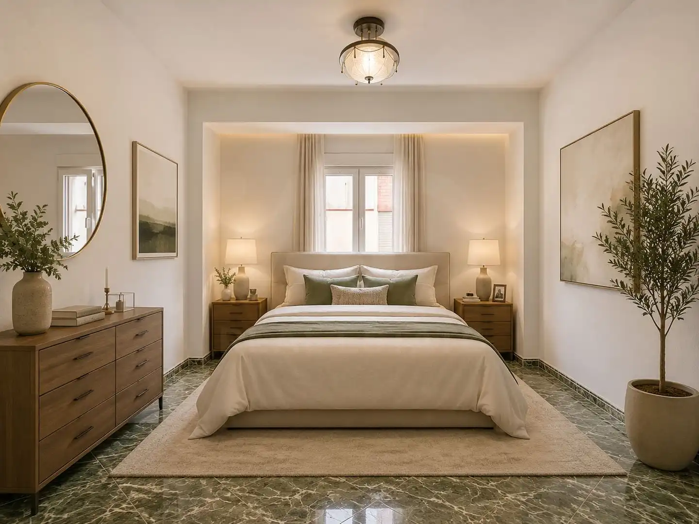 Bedroom of Flat for sale in Granada  with Heating