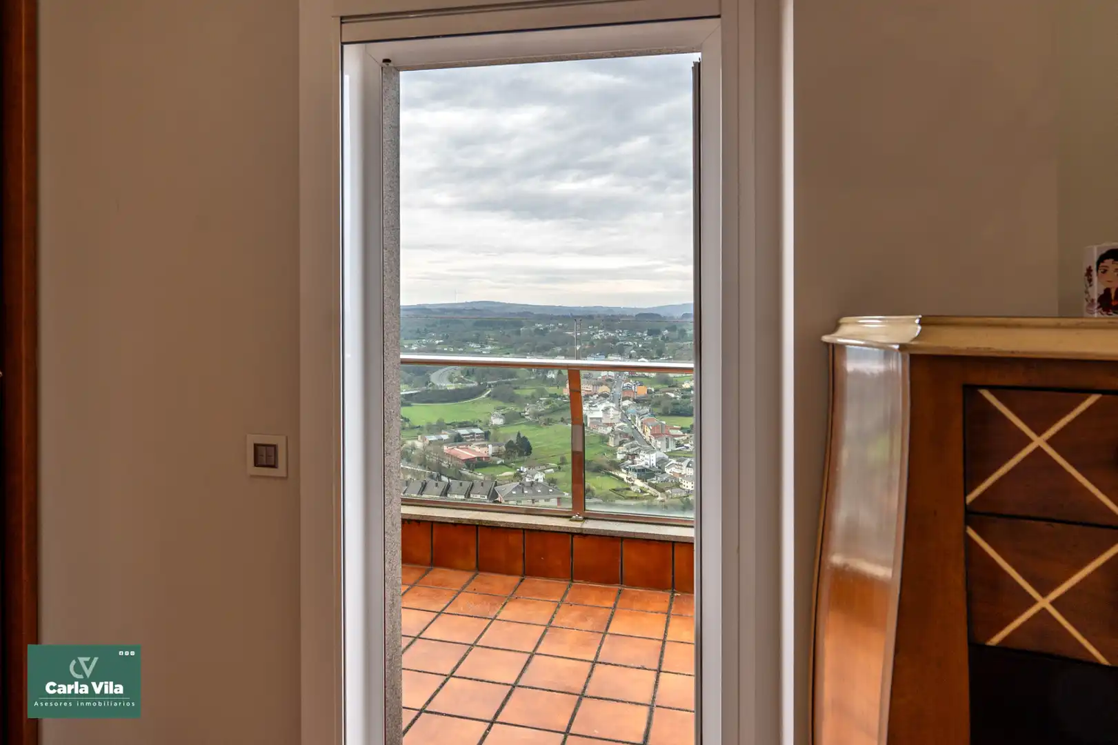 Terrassa de Dúplex en venda en Lugo amb Calefacció, Parquet i Terrassa
