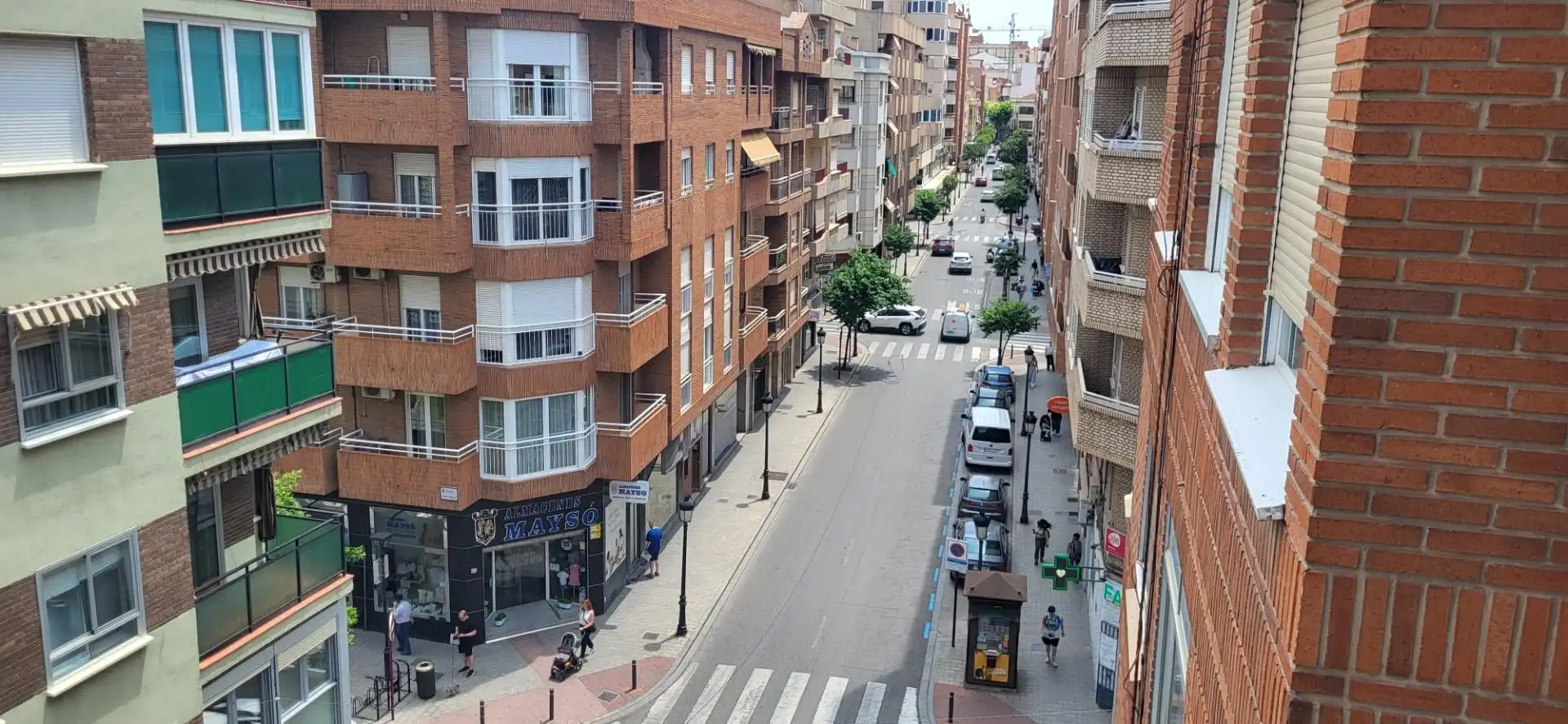 Exterior view of Flat for rent in Albacete  with Air Conditioner, Heating and Furnished