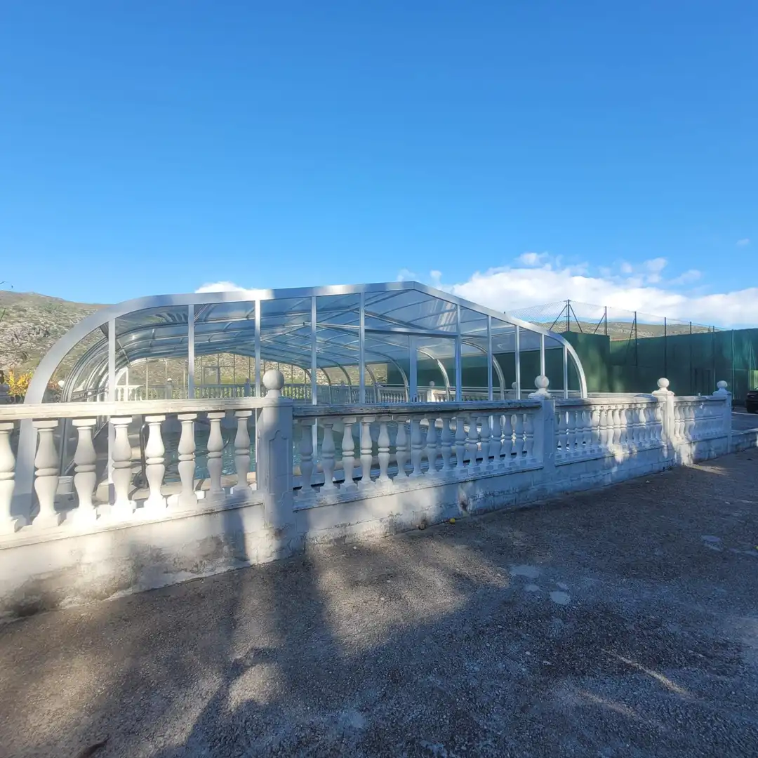 Piscina de Casa o chalet en venta en Agres con Jardín privado, Piscina y Amueblado