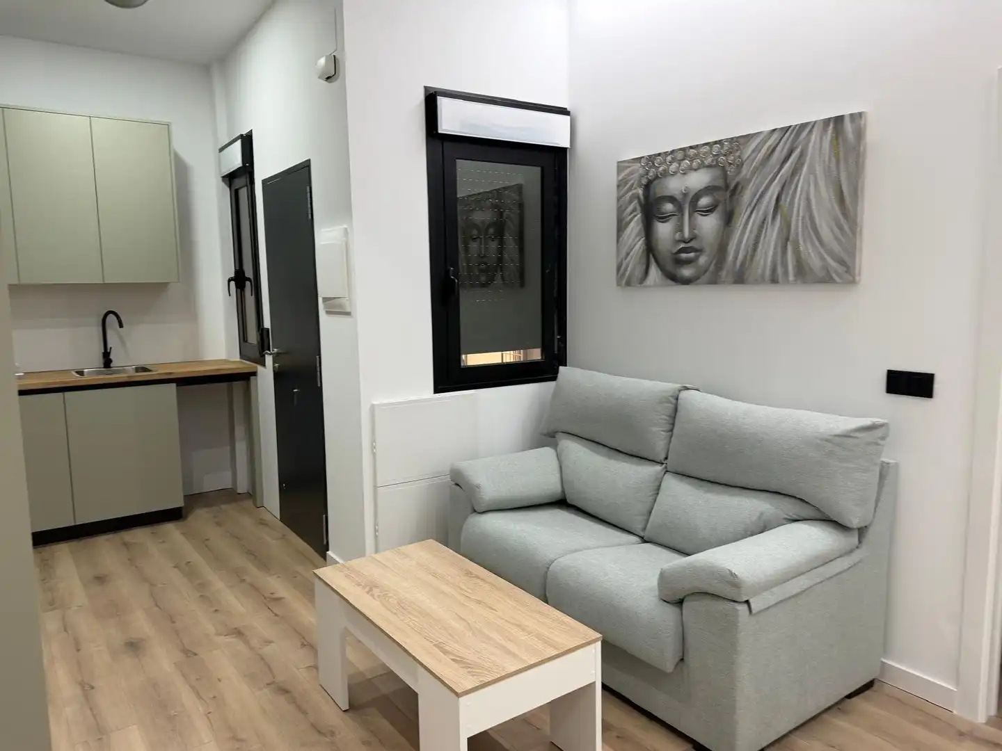 Wohnzimmer von Wohnungen zum Verkauf in Murcia mit Klimaanlage, Heizung und Parkett