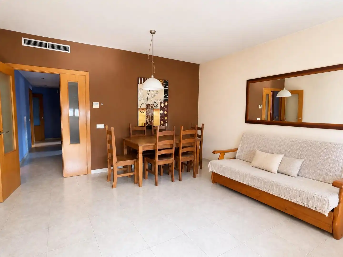 Dining room of Flat for sale in Amposta  with Air Conditioner, Heating and Storage room