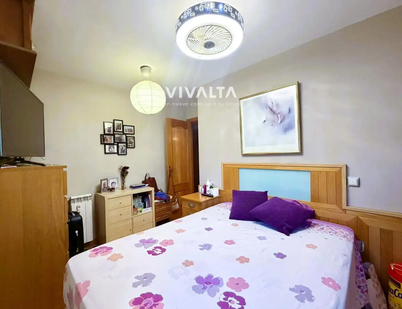 Bedroom of Flat for sale in Madrid  with Air Conditioner, Heating and Swimming Pool