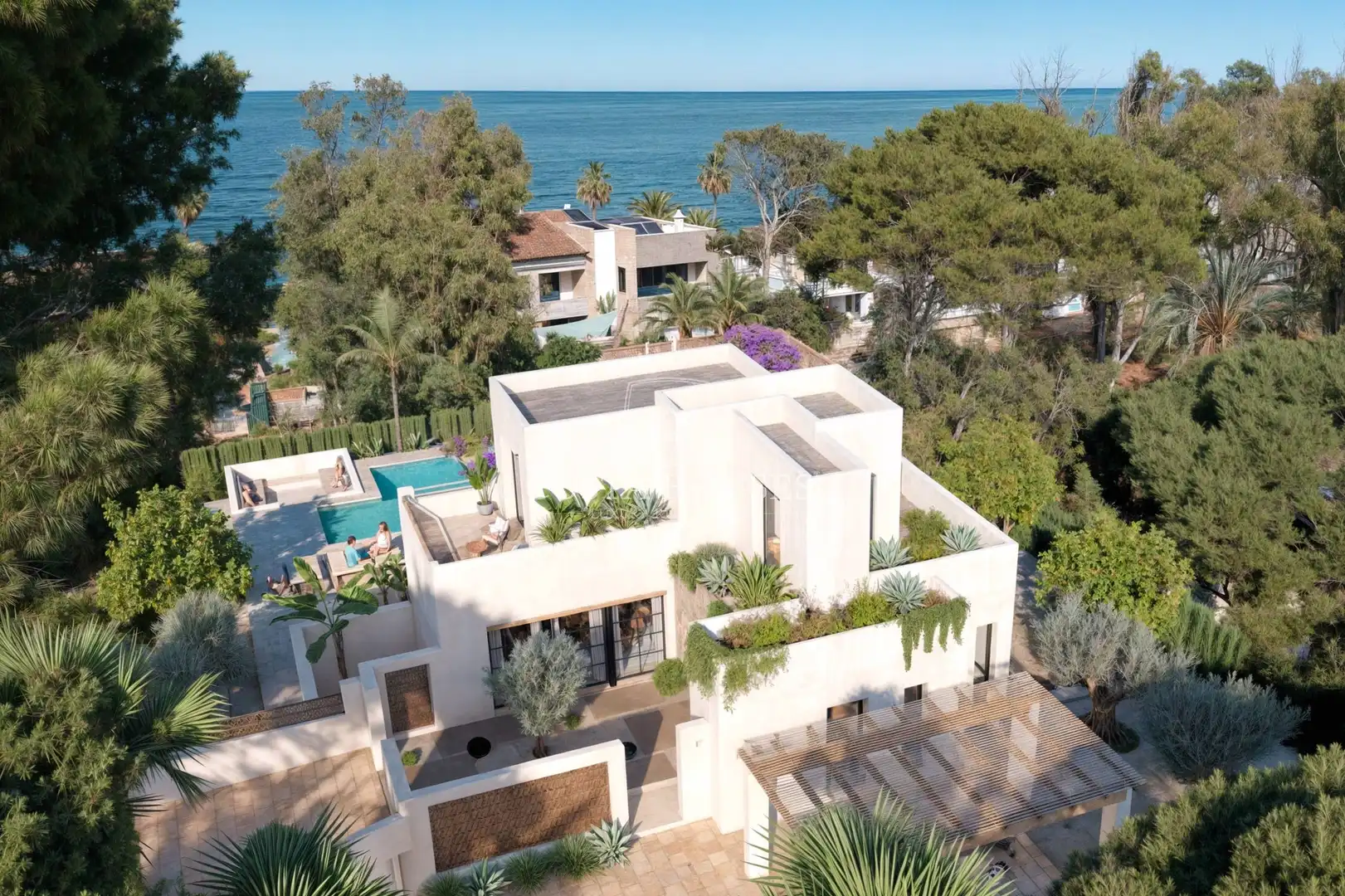 Exterior view of Houses for sale in Dénia  with Air Conditioner, Private garden and Terrace