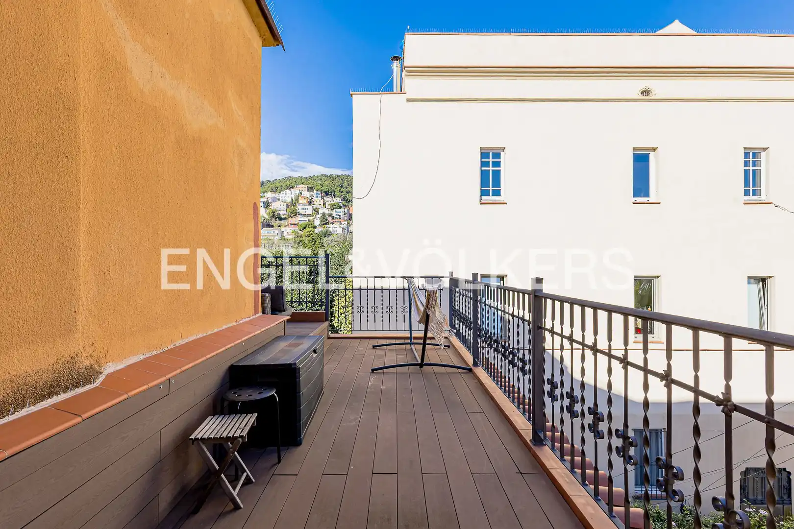 Terrace of Duplexes for sale in Barcelona  with Air Conditioner, Heating and Private garden