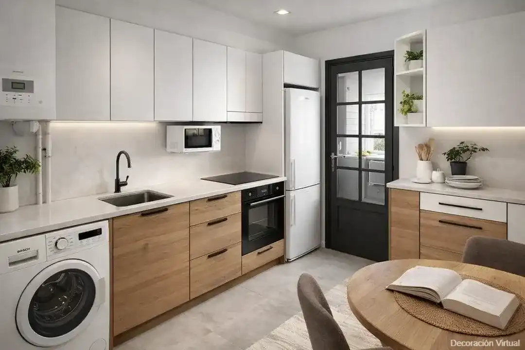 Kitchen of Flat for sale in Vitoria - Gasteiz  with Heating, Terrace and Storage room