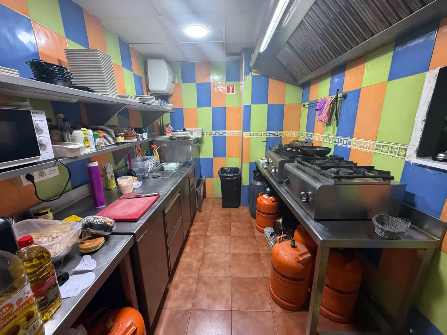 Cocina de Local en traspaso en Granada con Aire acondicionado, Parquet y Terraza