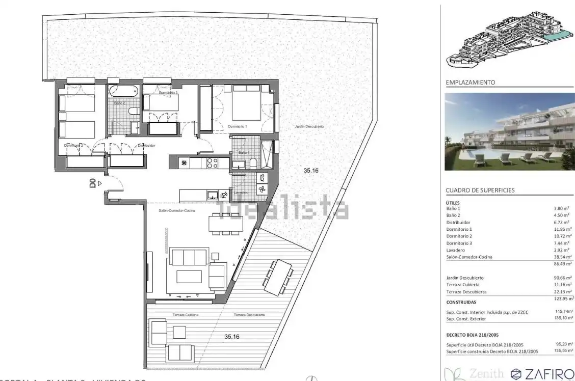 Piso con terraza en venta en Calle Félix Troyano 50, imagen 13
