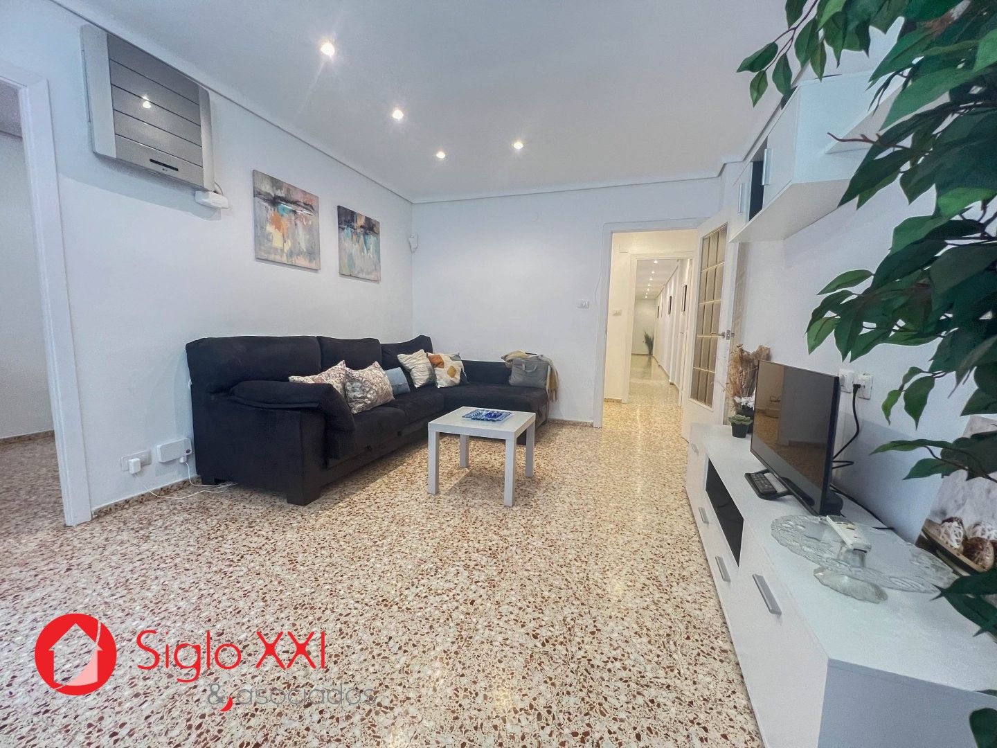 Living room of Flat for sale in Vila-real  with Heating and Furnished