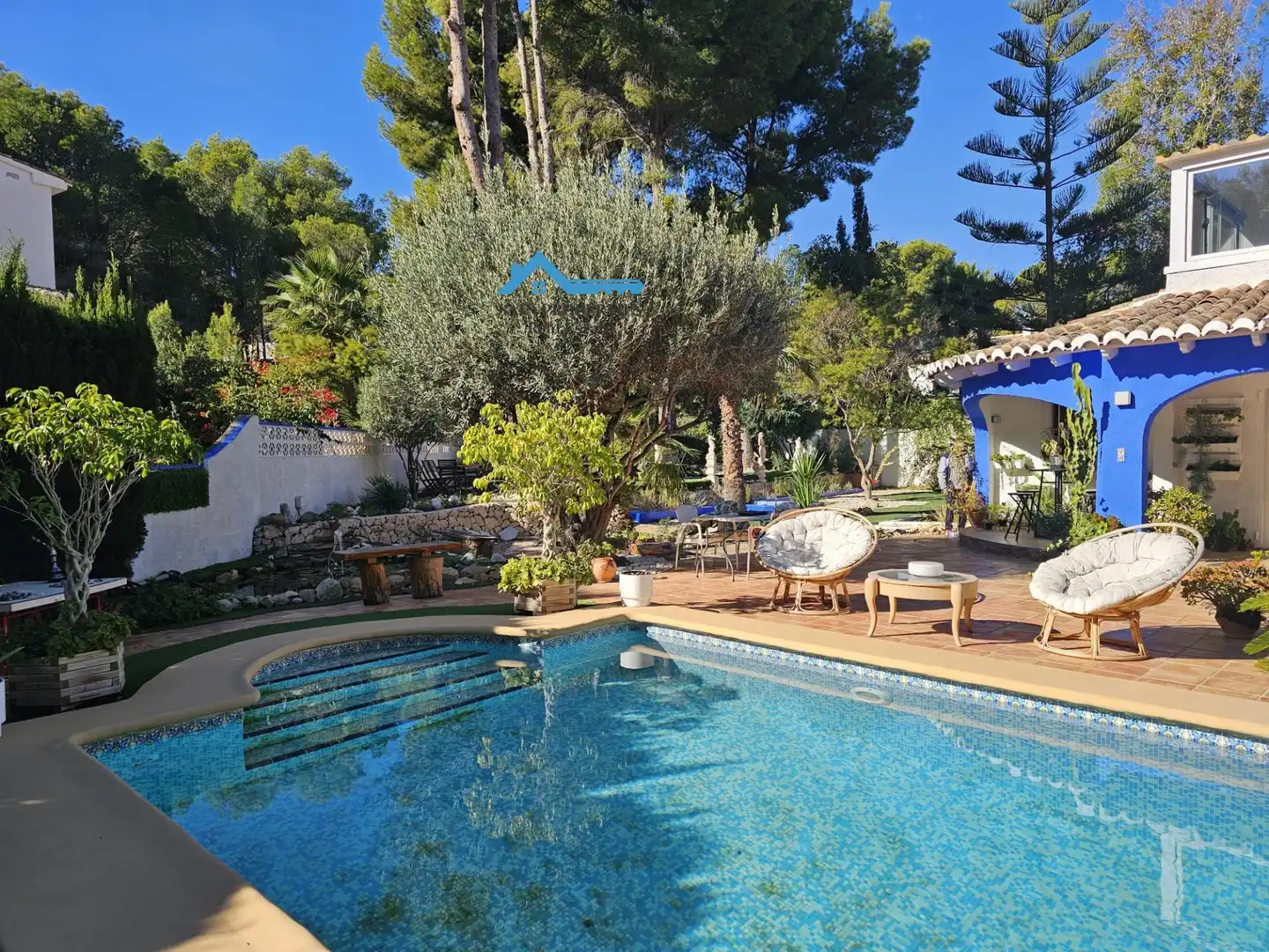Piscina de Casa o chalet en venta en Altea con Aire acondicionado, Calefacción y Jardín privado
