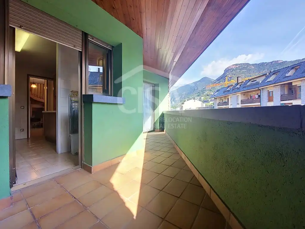 Terraza de Dúplex en venta en La Massana con Calefacción, Horno y Microondas