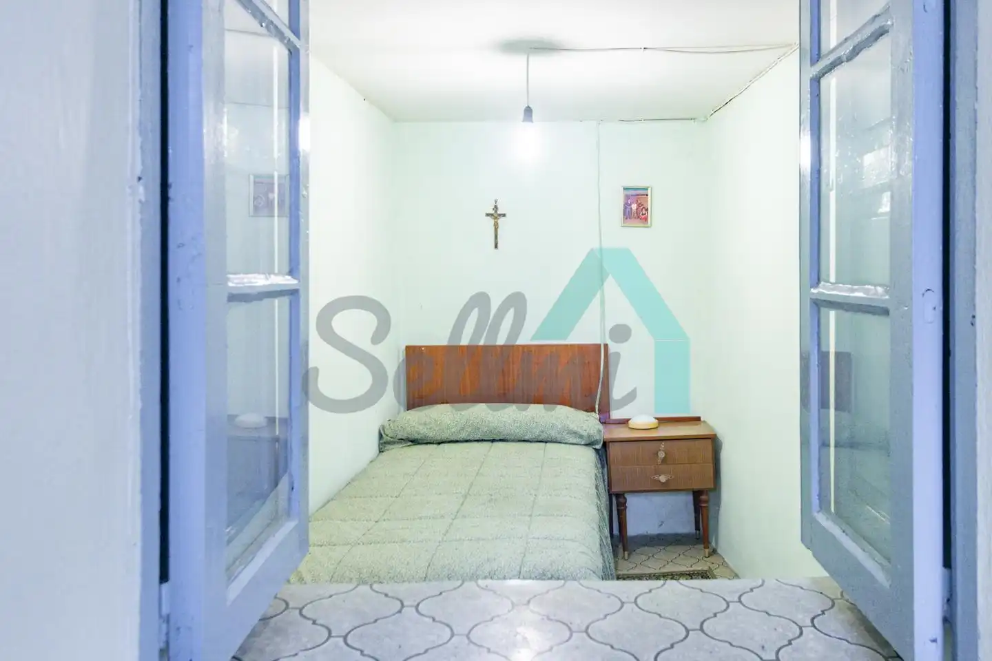 Habitación de Casa adosada en venta en Quirós con Calefacción y Trastero