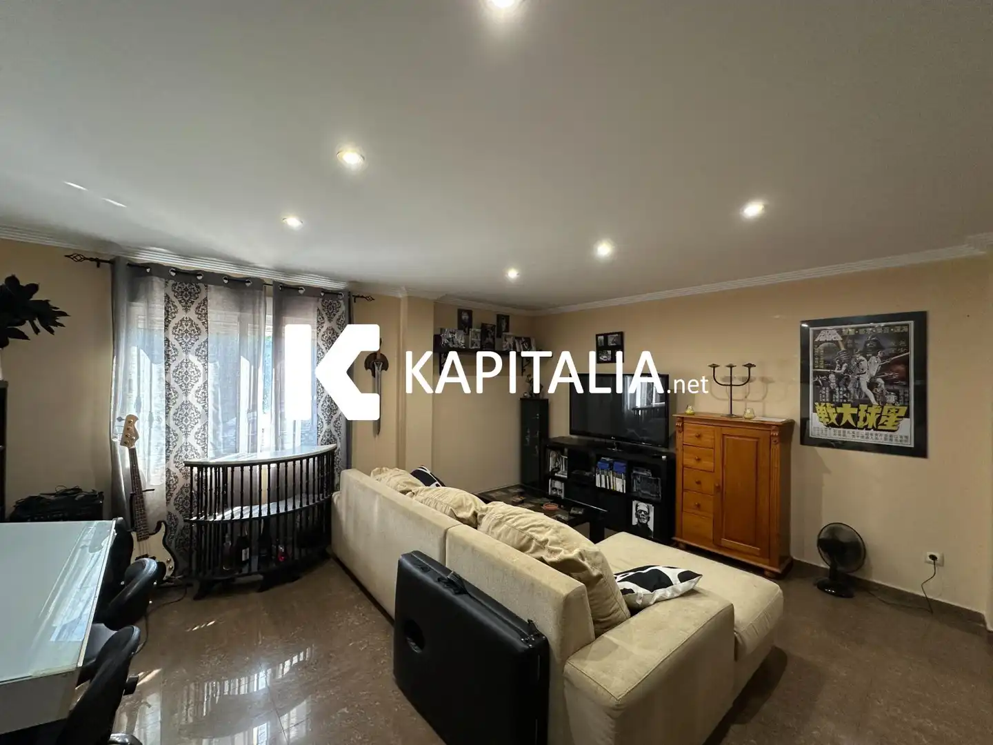 Sala de estar de Casa o chalet en venta en Xàtiva con Aire acondicionado, Jardín privado y Terraza