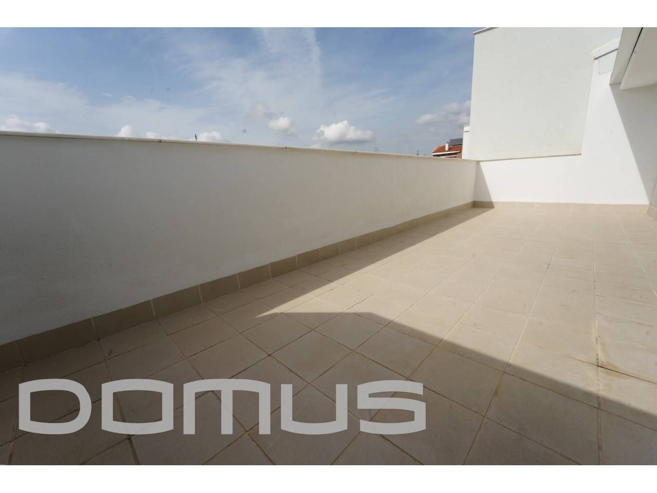 Terrace of Attic to rent in Badalona  with Air Conditioner, Heating and Parquet flooring
